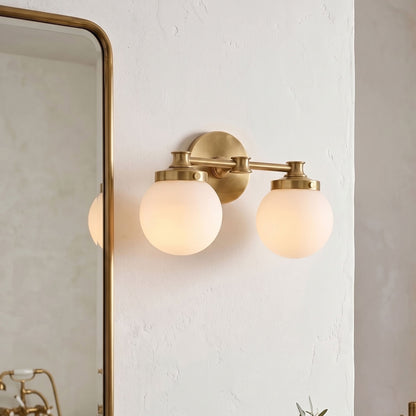 Quinara Glass Ball Wall Sconce