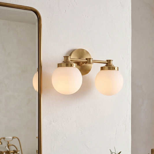 Quinara Glass Ball Wall Sconce