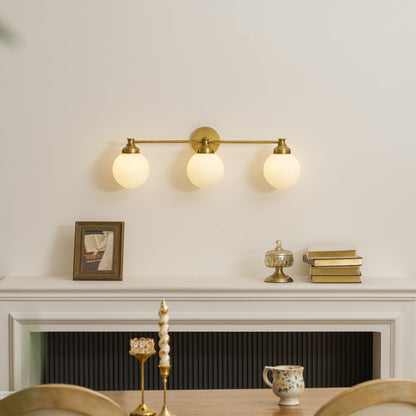 Quinara Glass Ball Wall Sconce