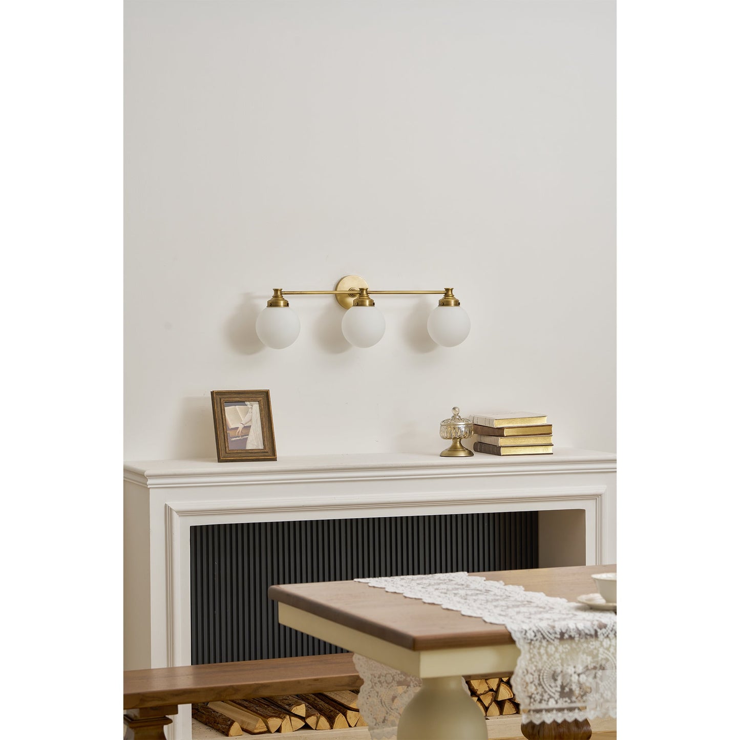 Quinara Glass Ball Wall Sconce