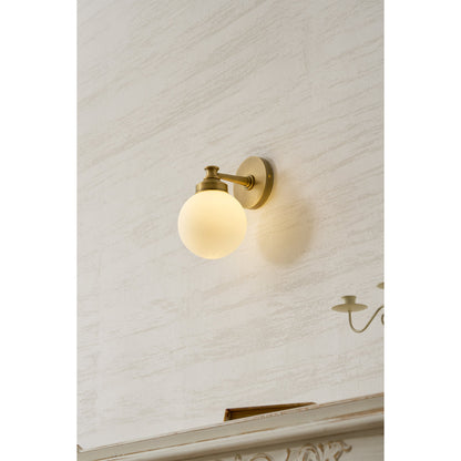 Quinara Glass Ball Wall Sconce