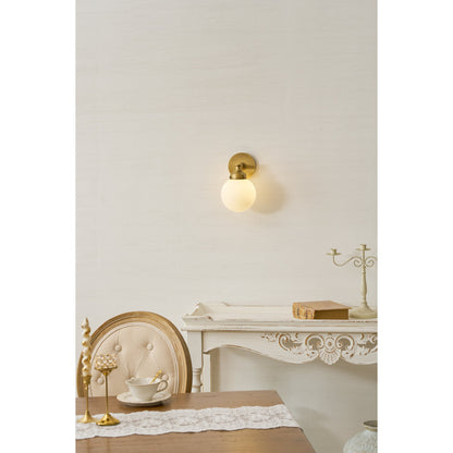 Quinara Glass Ball Wall Sconce