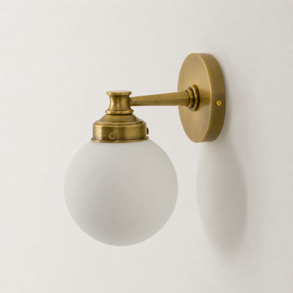Quinara Glass Ball Wall Sconce