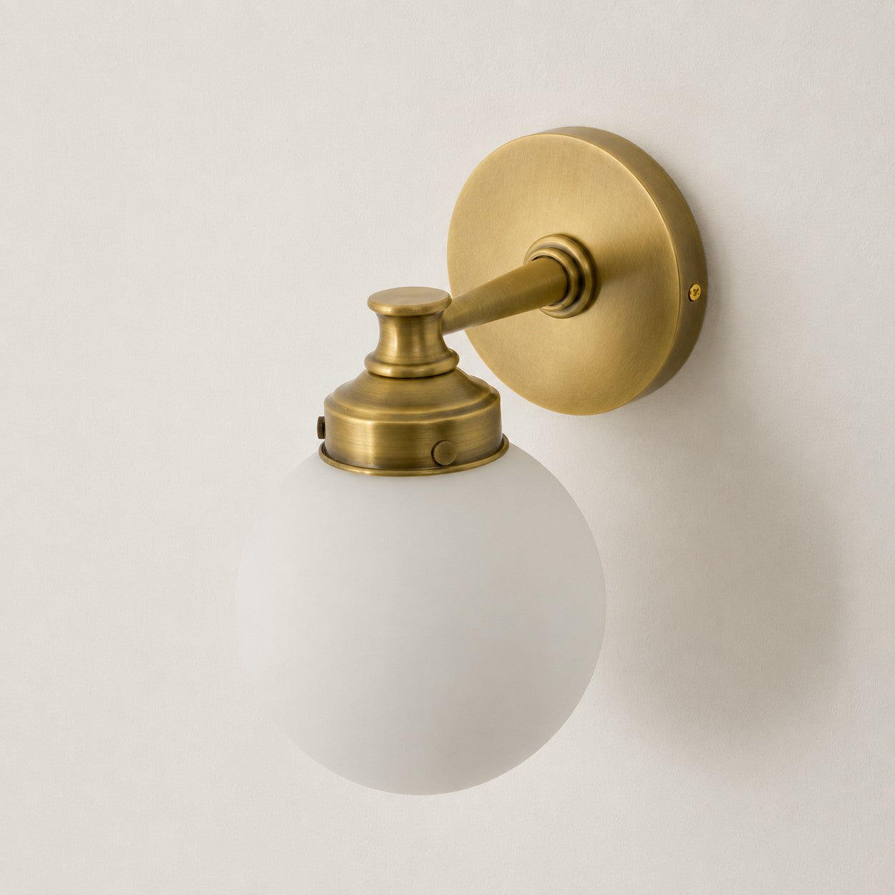 Quinara Glass Ball Wall Sconce
