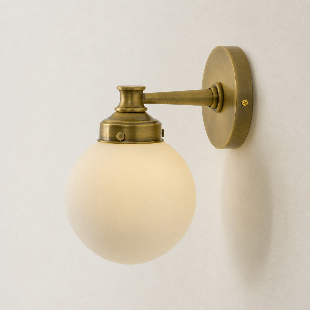 Quinara Glass Ball Wall Sconce