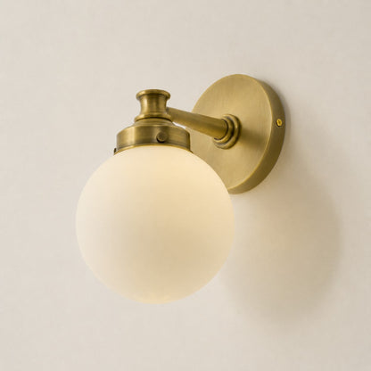 Quinara Glass Ball Wall Sconce