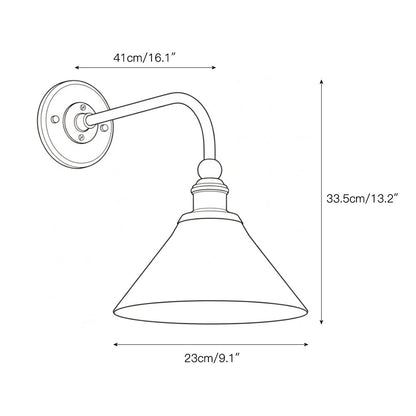 Yarine Ceramic Wall Lamp