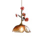 Yarine Glass Rose Pendant Lamp