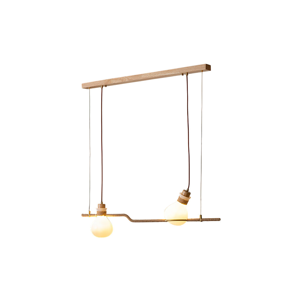 Ragnar Rope Glass Pendant Lamp