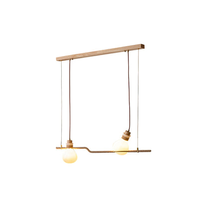 Ragnar Rope Glass Pendant Lamp