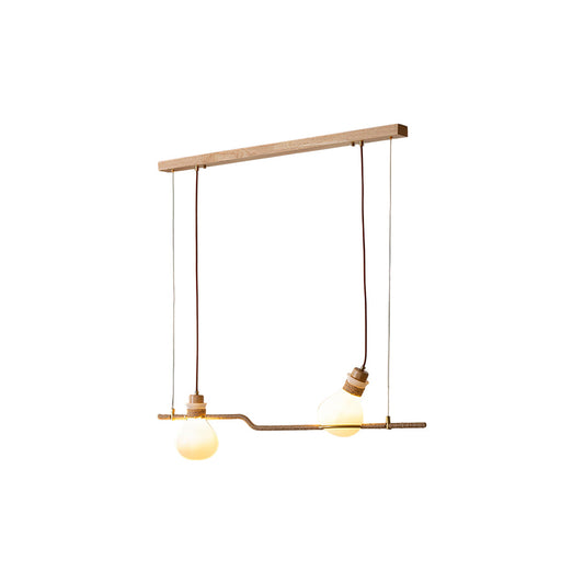 Ragnar Rope Glass Pendant Lamp