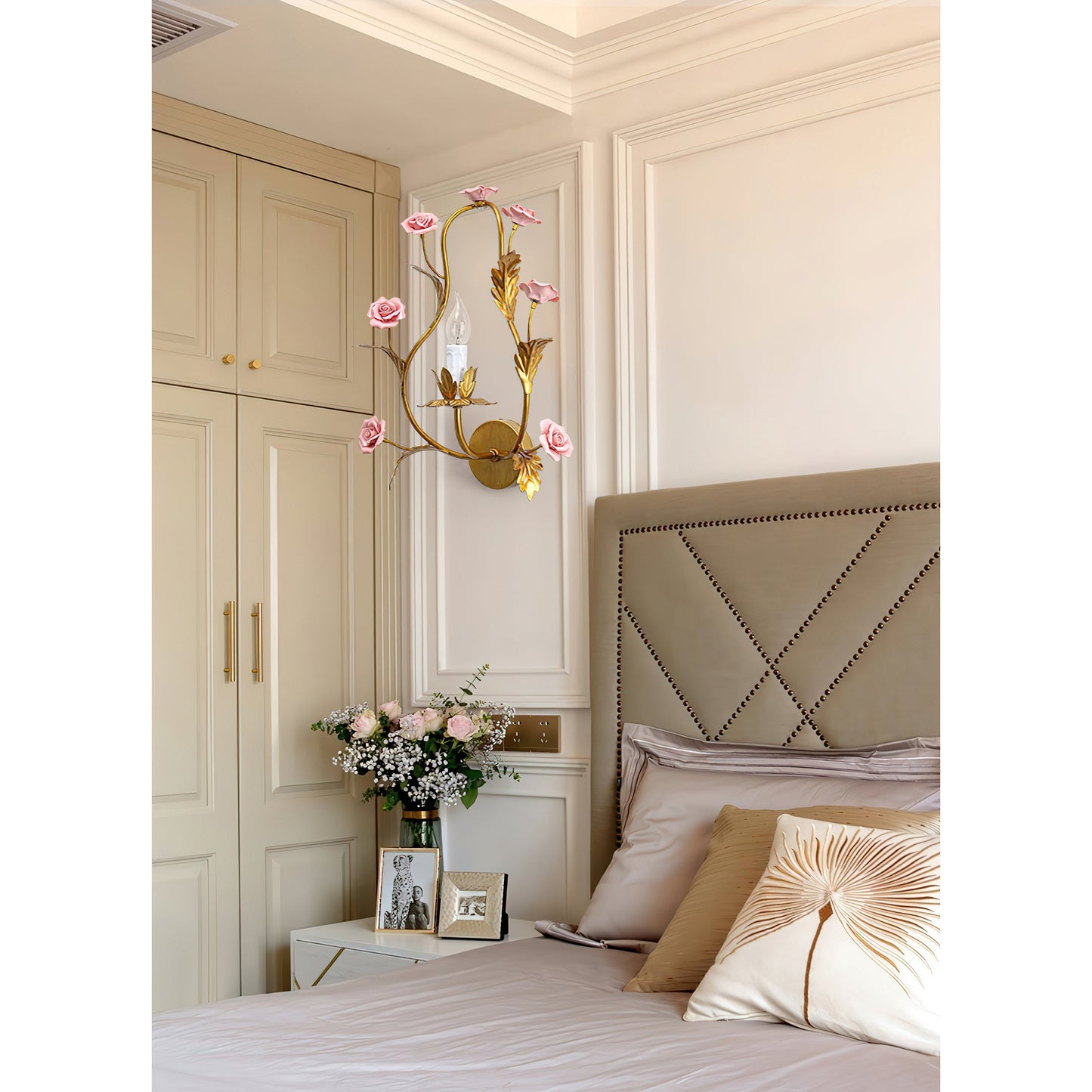 Talia Floral Wall Lamp