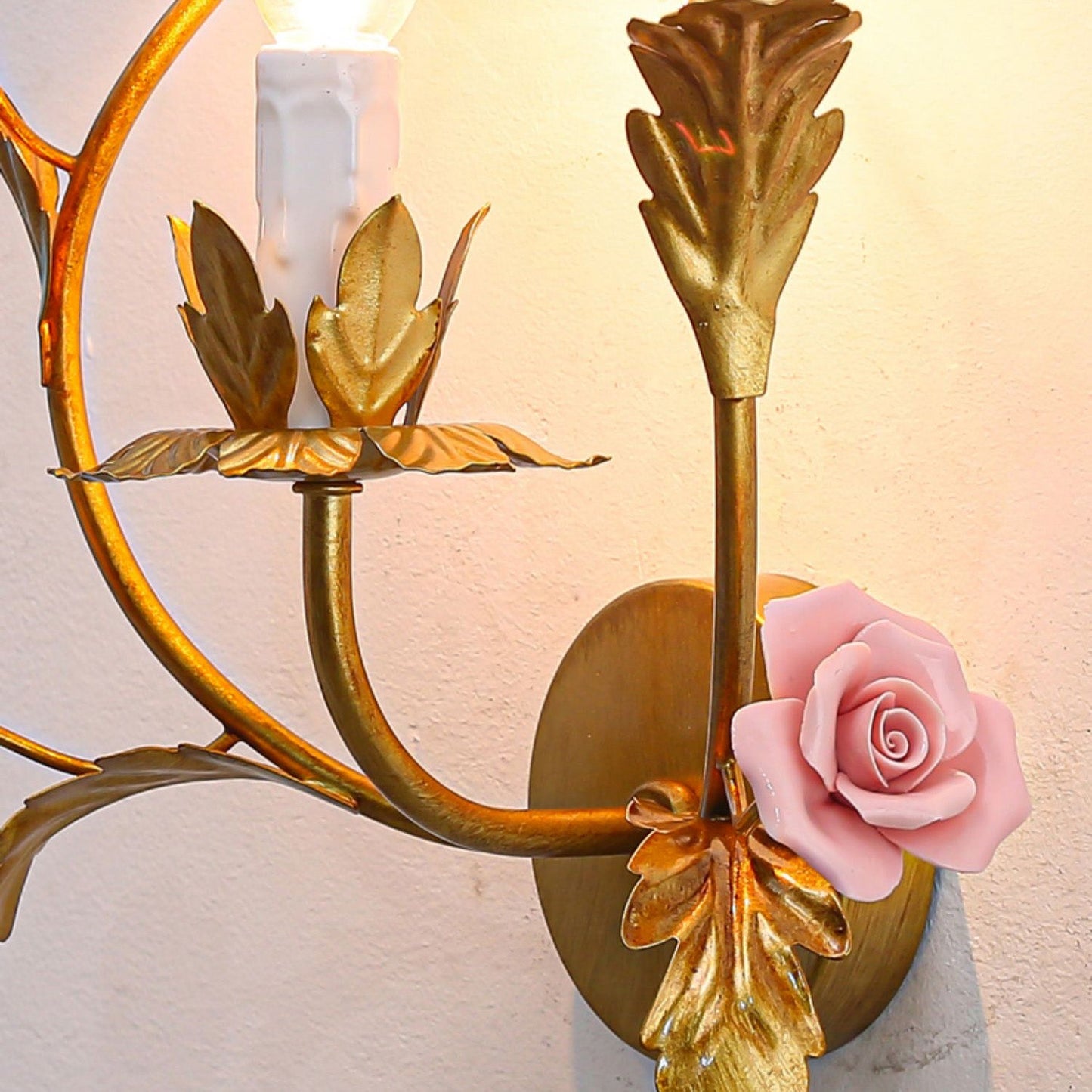 Talia Floral Wall Lamp