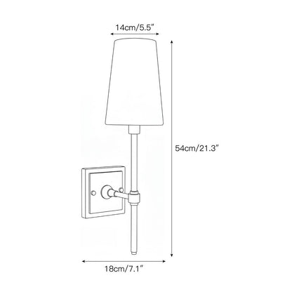 Hillsdale Alabaster Wall Sconce