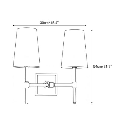 Hillsdale Alabaster Wall Sconce