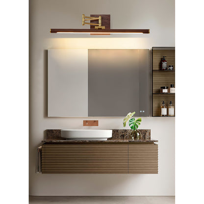 Stave Brass Wall Lamp