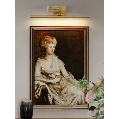 Stave Brass Wall Lamp