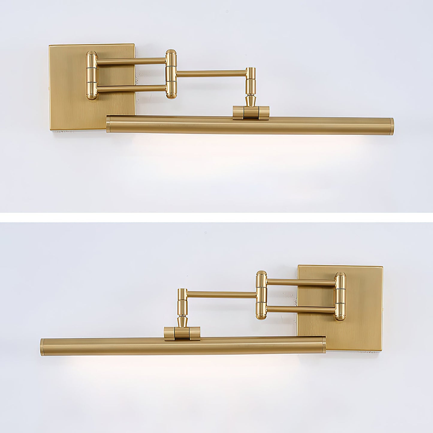 Stave Brass Wall Lamp