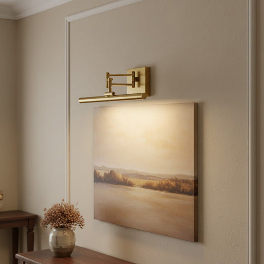 Stave Brass Wall Lamp