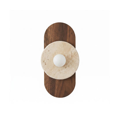 Horizon Travertine Wall Sconce