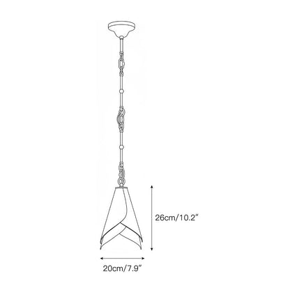Horse Hoof Piel Pendant Lamp