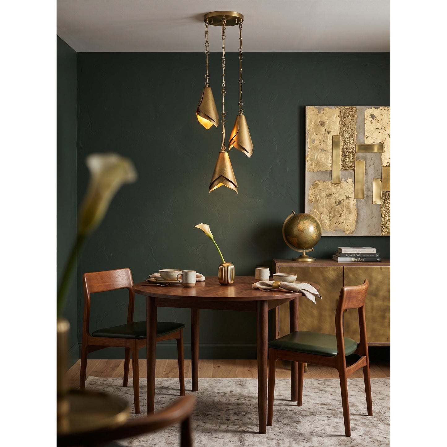 Horse Hoof Piel Pendant Lamp