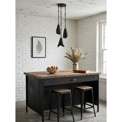 Horse Hoof Piel Pendant Lamp