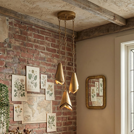 Horse Hoof Piel Pendant Lamp