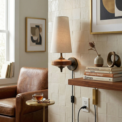 Dorian Rho Plug-in Wall Lamp