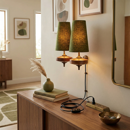 Dorian Rho Plug-in Wall Lamp