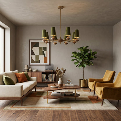 Dorian Rho Chandelier
