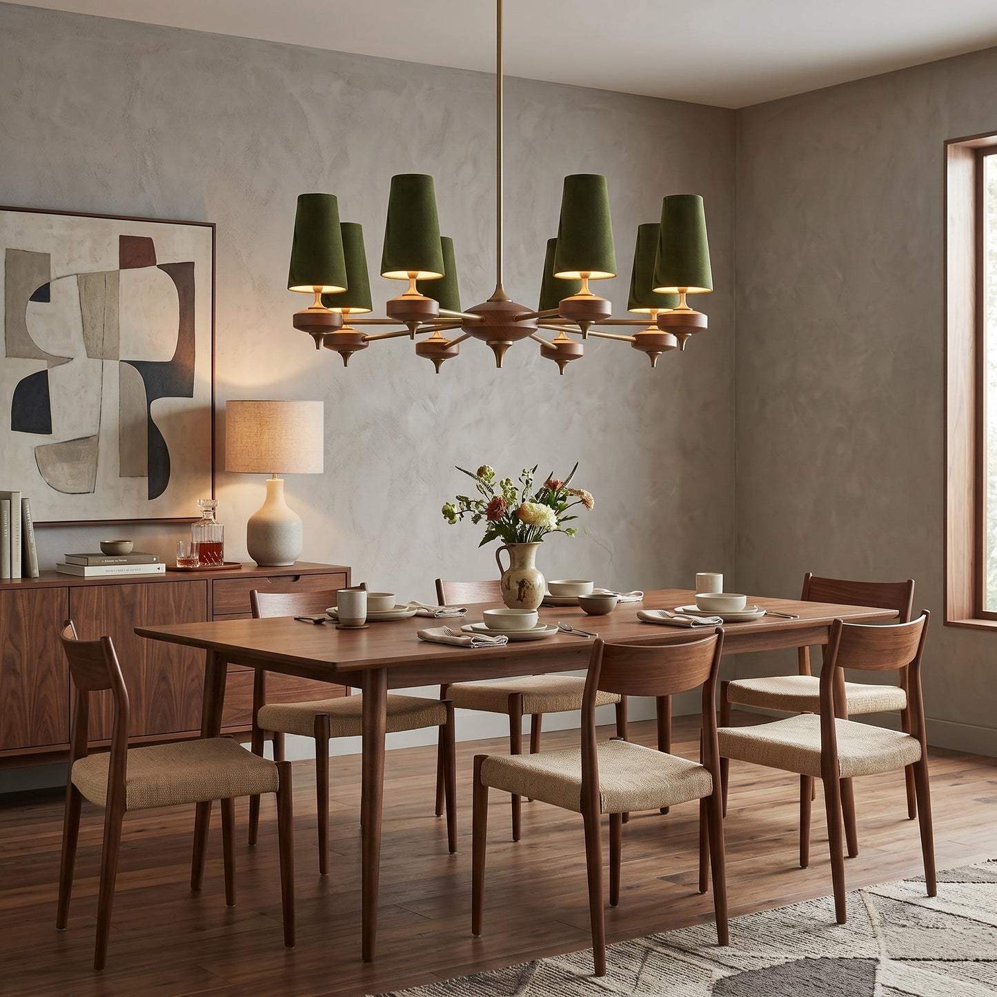 Dorian Rho Chandelier