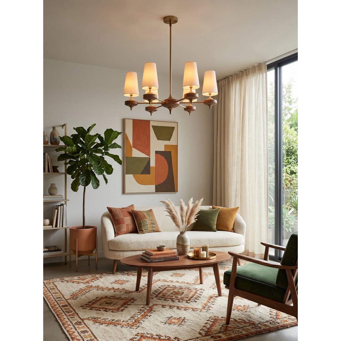 Dorian Rho Chandelier