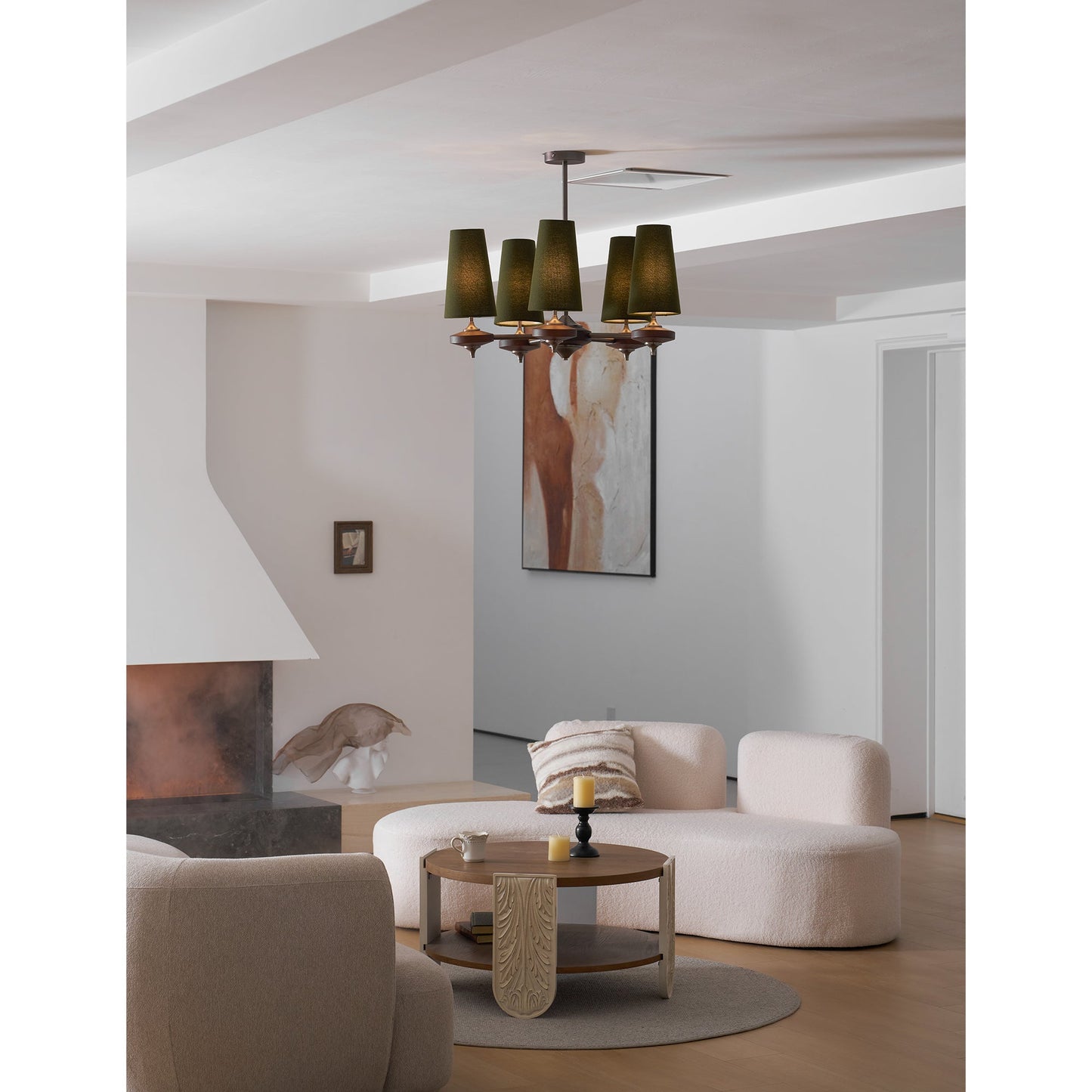 Dorian Rho Chandelier