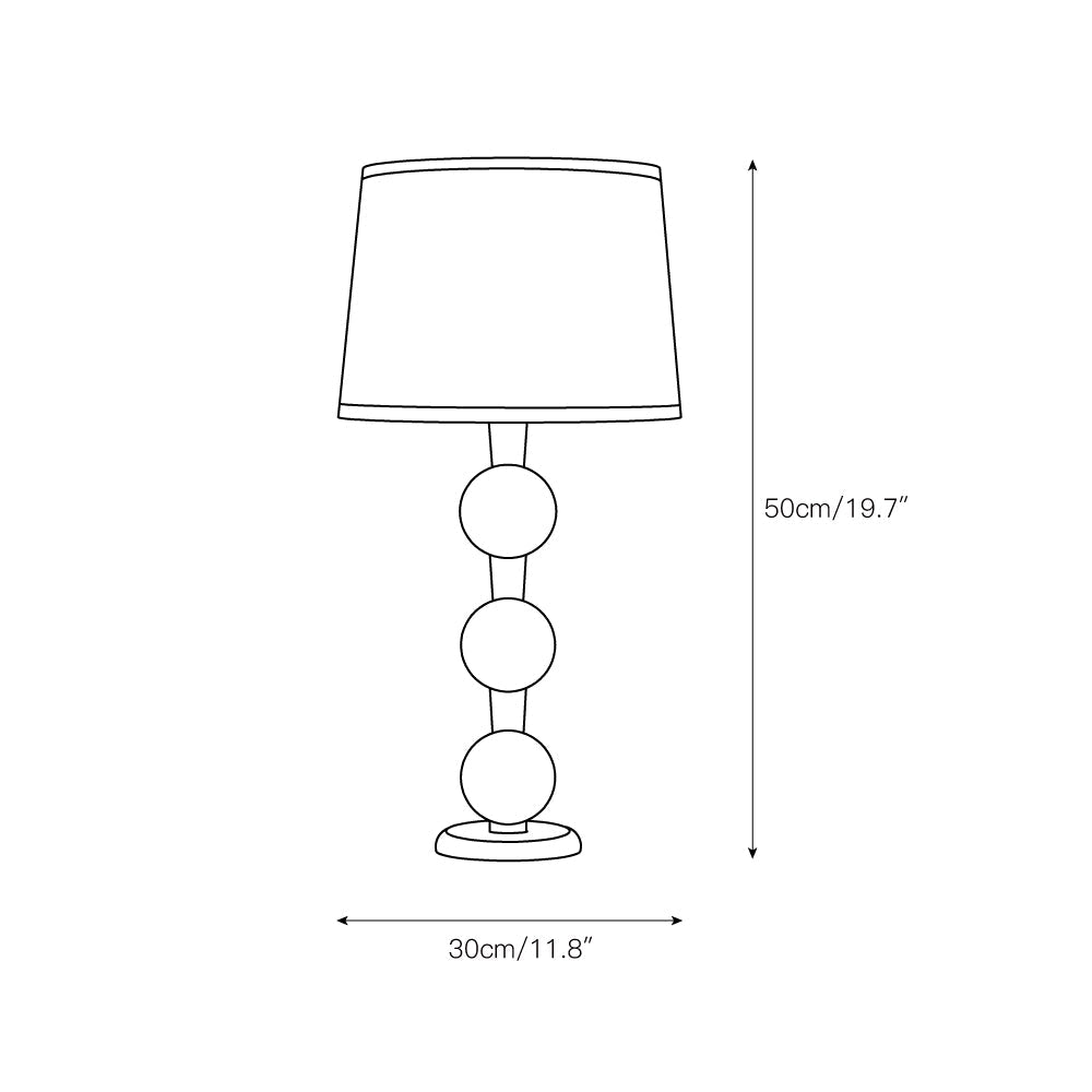 Spica Barbell Table Lamp