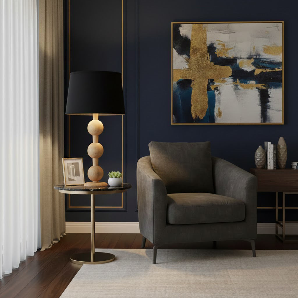 Spica Barbell Table Lamp