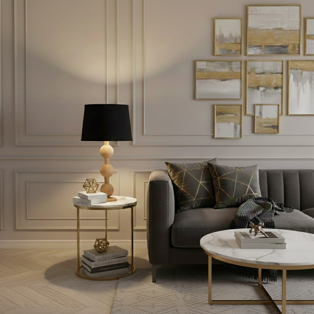 Spica Barbell Table Lamp