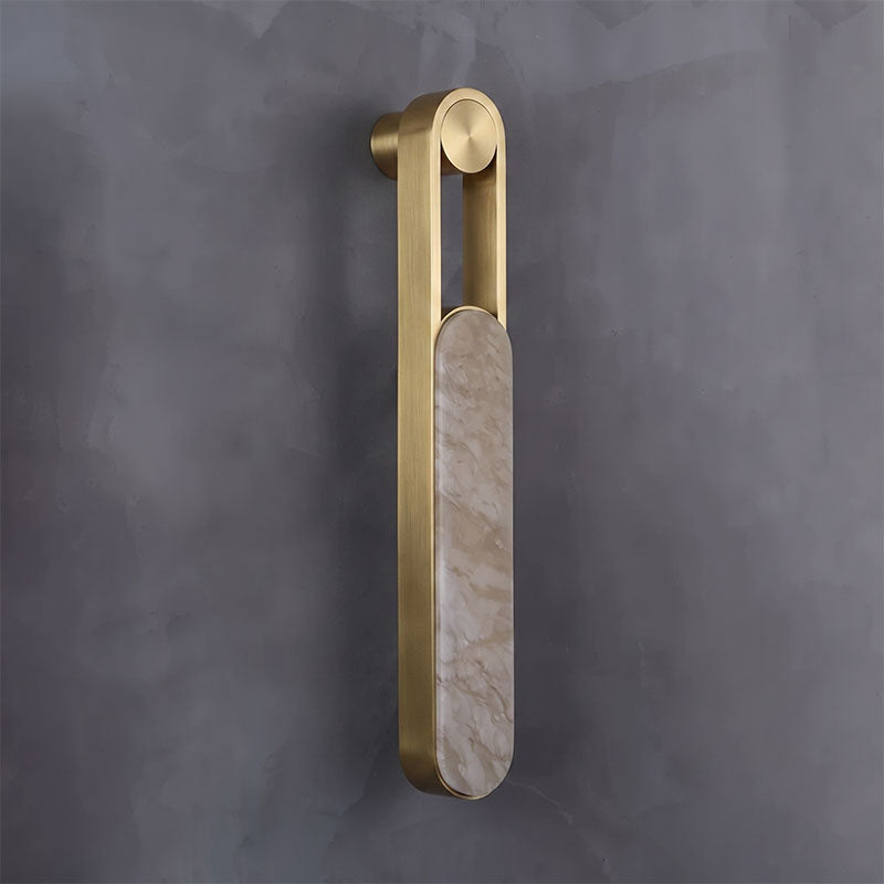 Fala LED Alabaster Wall Sconce