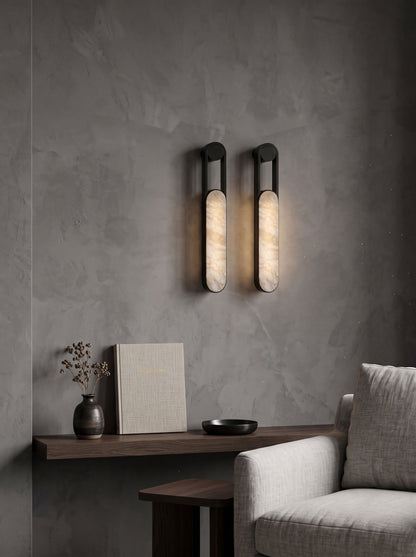 Fala LED Alabaster Wall Sconce