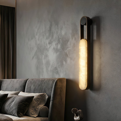 Fala LED Alabaster Wall Sconce