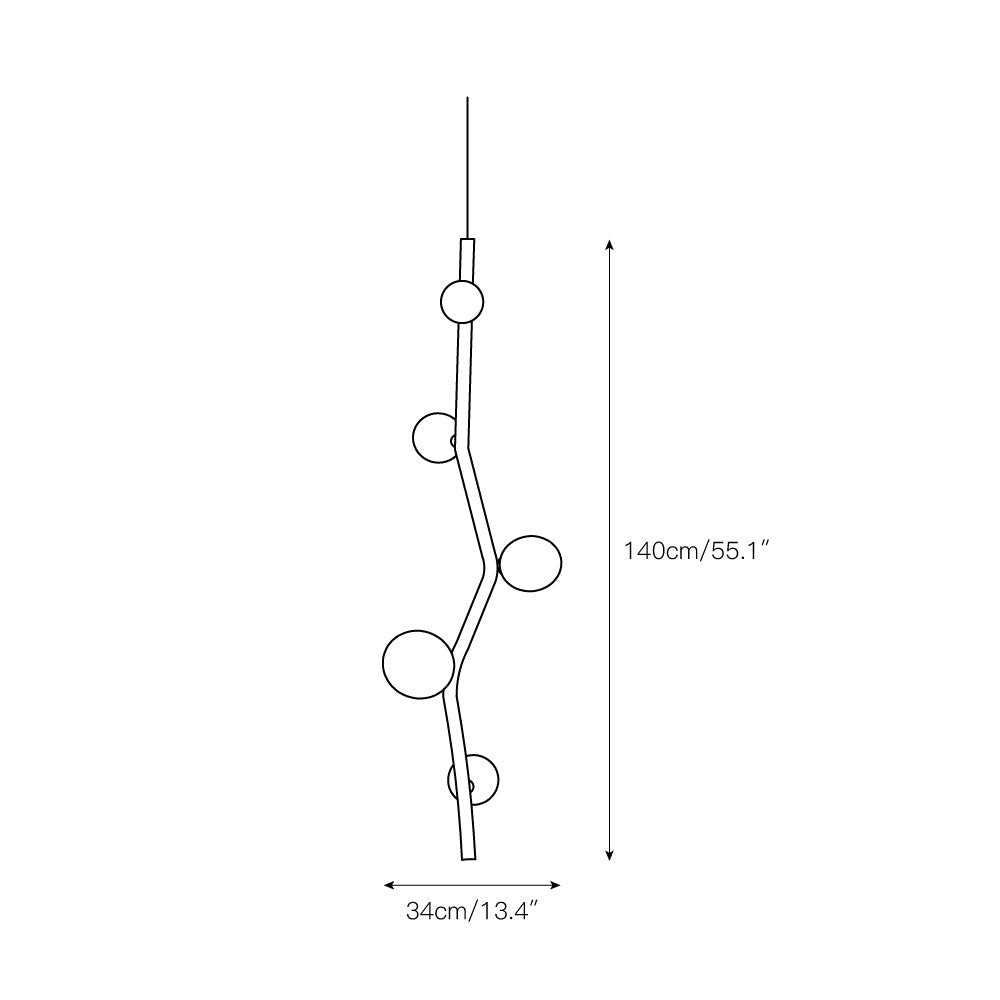 Kalmia Vertical Pendant Lamp