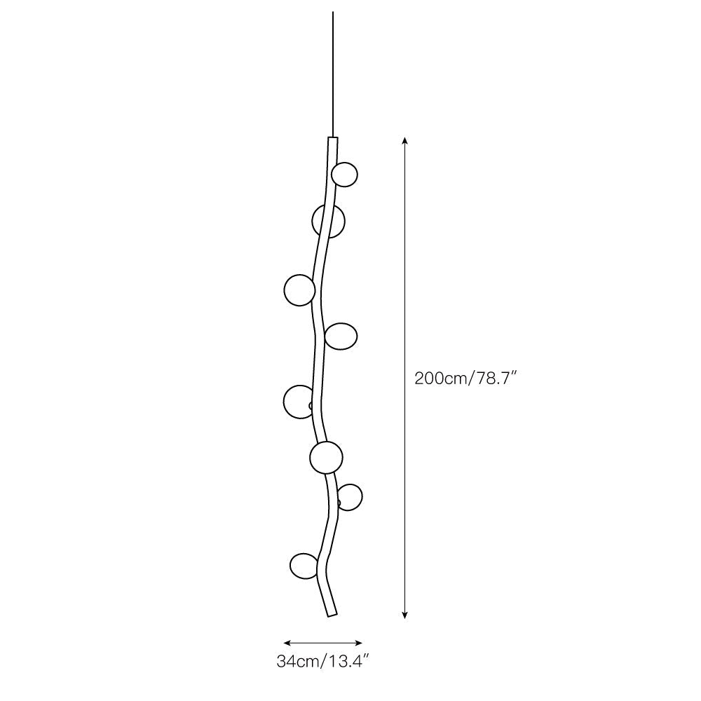 Kalmia Vertical Pendant Lamp