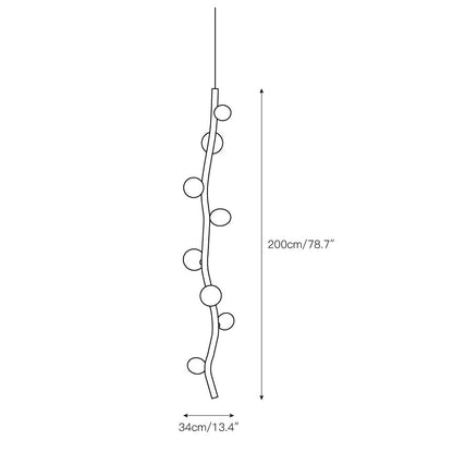 Kalmia Vertical Pendant Lamp