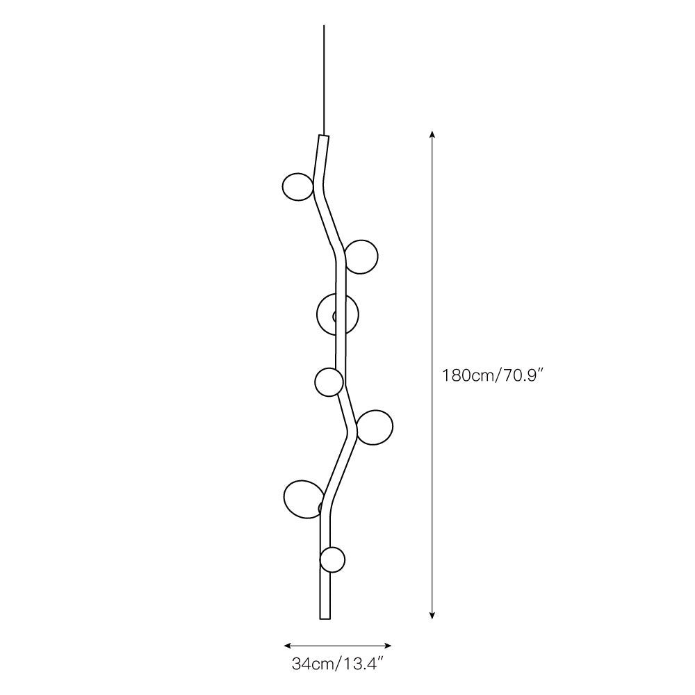 Kalmia Vertical Pendant Lamp
