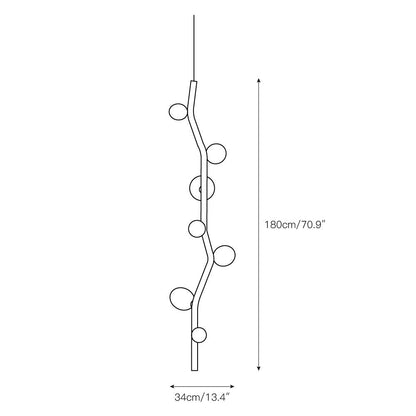 Kalmia Vertical Pendant Lamp