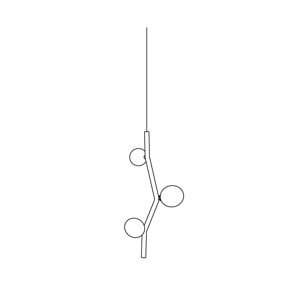 Kalmia Vertical Pendant Lamp