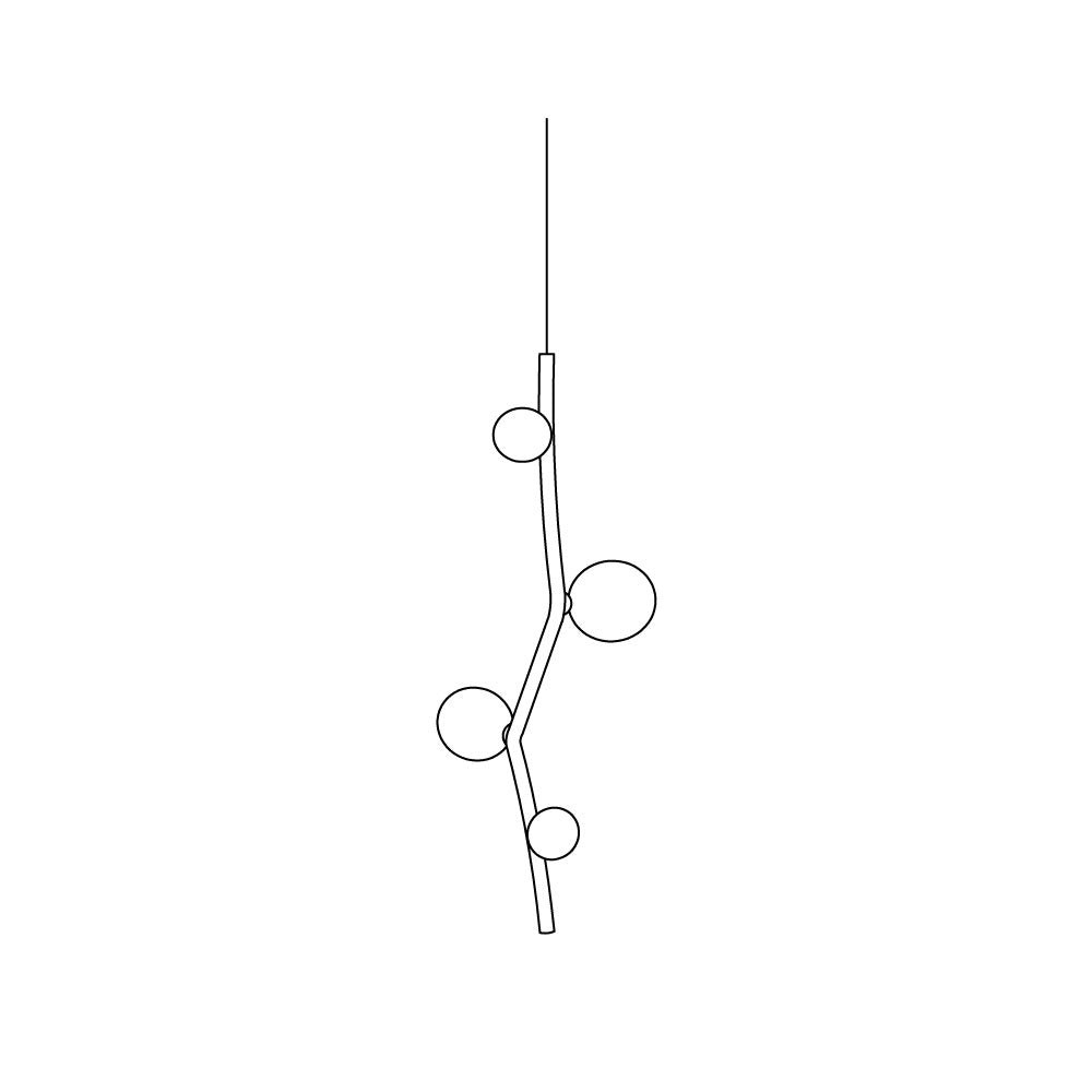 Kalmia Vertical Pendant Lamp