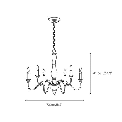 Solon Candle Chandelier