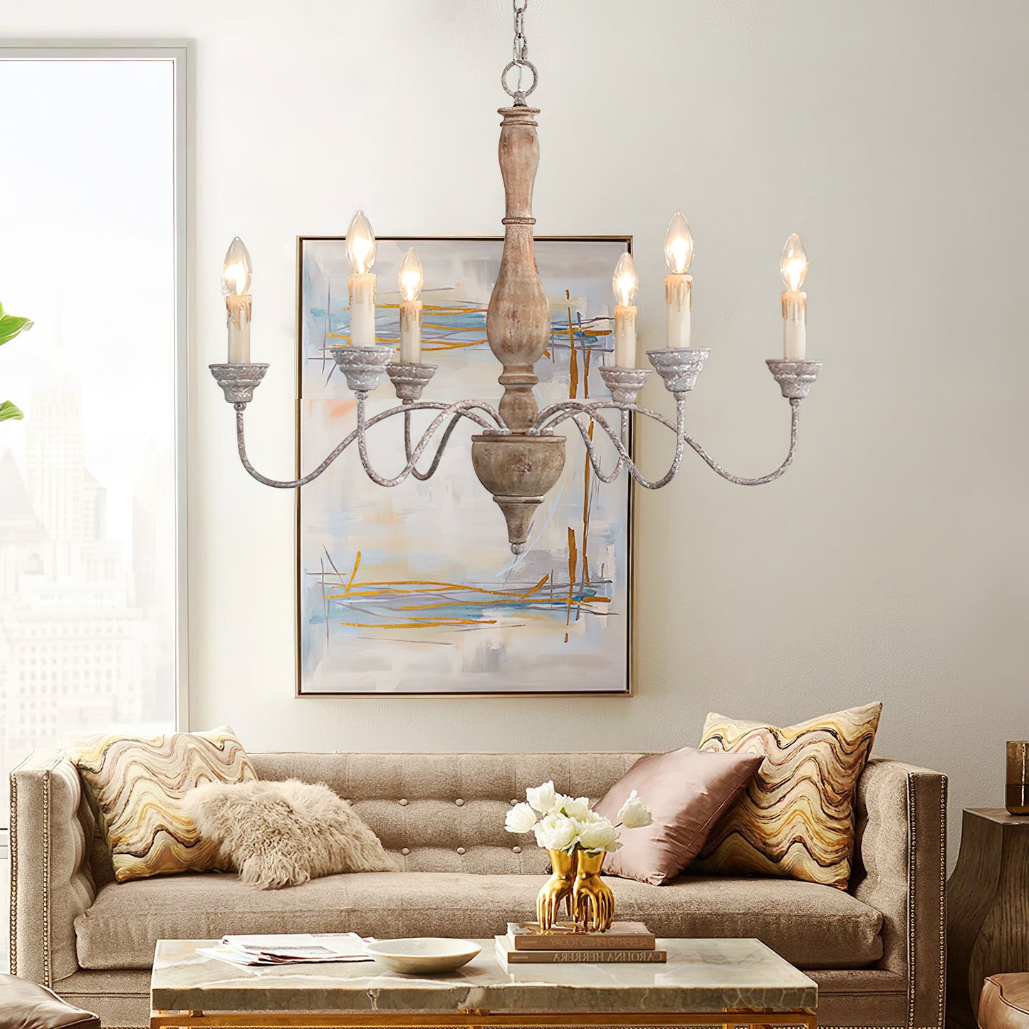 Solon Candle Chandelier