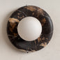 Solene Black Marble Wall Sconce